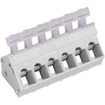 PTR 53001030001F, 3-Way PCB Spring Terminal Block 5.0mm 24A