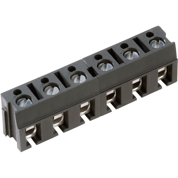 PTR 50110030070F 3-Way PCB Screw Terminal Block 7.5mm 24A | Rapid Online