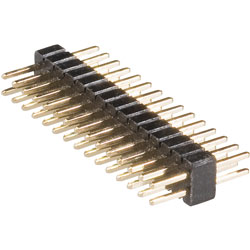 BKL 10120302 1 x 25 Pin Header pin strip 1.27mm Pitch 1A Gold Plated