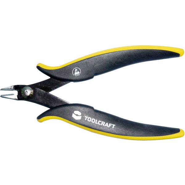 Click to view product details and reviews for Toolcraft 816742 Esd Electronic Wire Cutting Pliers 128mm.