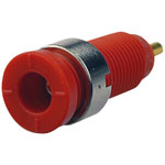 SKS Hirschmann 975 459-701 2mm MSEB 2630 S 1,9 Au Plated Skt CAT III Red