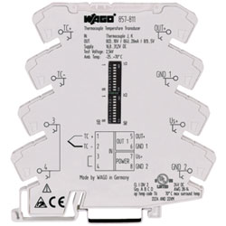 WAGO 857-811 JUMPFLEX® Temperature Transducer Light Grey