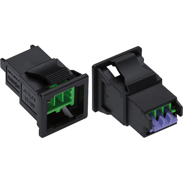  893-2012 WINSTA® EIB 2-Pole Plug Connector Green Snap-in
