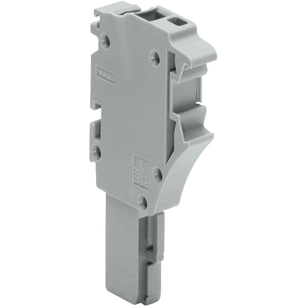  2022-102 1 Conductor Female Plug for Insertion into Carrier Terminal Blocks