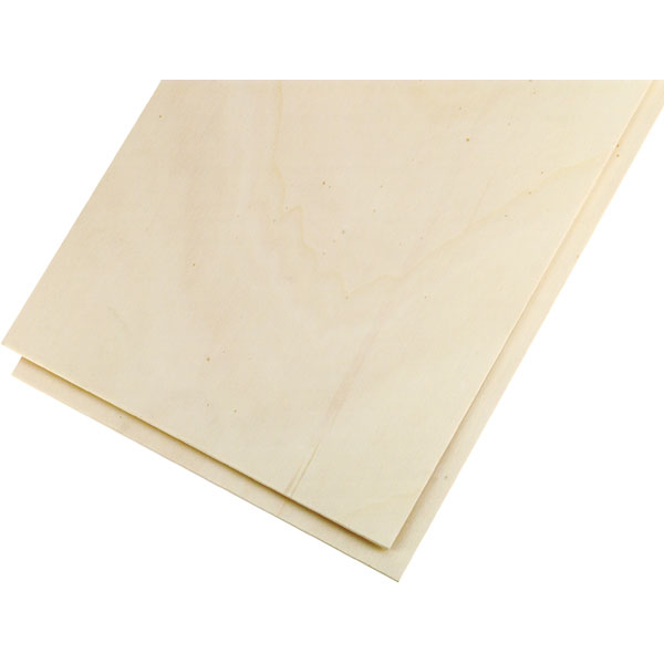 Reely Poplar Plywood 500 x 250 x 4mm Pack of 2 Rapid Online