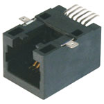 Assmann WSW A-20040-LP/SMT-A, 4 Pin RJ11 Socket, Surface Mount