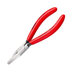 Knipex 37 11 125 Gripping Pliers For Precision Mechanics Flat Wide Jaws 125mm