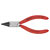 Knipex 37 41 125 Gripping Pliers - Precision Mechanics Round Pointed Jaws 125mm