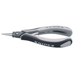 Knipex 34 32 130 ESD Precision Electronics Gripping Pliers Round Pointed 135mm