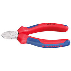 Knipex 72 02 125 Diagonal Cutters For Plastics 125mm