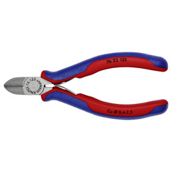Knipex 76 22 125 Diagonal Cutters For Electromechanics 125mm