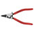 Knipex 46 11 G0 Circlip Pliers For Grip Rings On Shafts 1.5 - 4.0mm