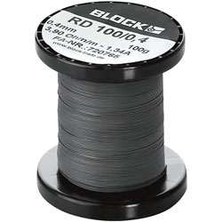 Block Resistance wire 15.6 Ohms/m Wire Diameter 0.20 mm Length 357 m