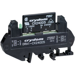 Crydom DRA1-CX240D5 Solid State Relay Din Module 5A 3-15VDC