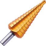 Exact 05348 HSS TiN Step Drill Bore Diameter 6 - 30mm