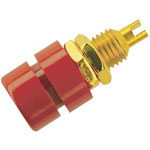 SKS Hirschmann 930166702 4mm BIL 30 Au Panel Mounted Socket 32A Blue