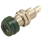 SKS Hirschmann 930 175-104 4mm BUG 10 Panel Socket 16A Green