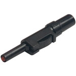 SKS Hirschmann 931 825-100 4mm Sliding Sleeve SLS Plug 20 B DC 16A Black