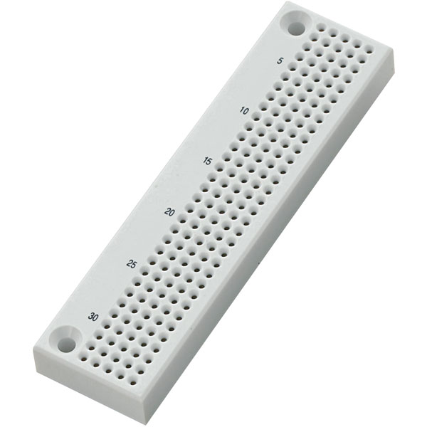 RVFM 165 Point Solderless Breadboard With Soldering Connection 87 x 32 8.4mm Rapid Online