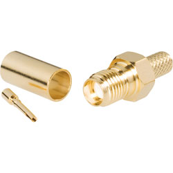 SMA Cable Connector for Soldering, 50 Ohms