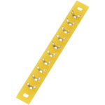 TruComponents Terminal Strip 10 Poles Epoxy 74 x 9 x 1.5mm