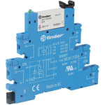 Finder 38.51.0.012.5060 Interface Relay Module 12VAC/DC 6A SPCO Screw Terminals