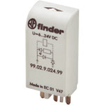 Finder - 99.02.9.220.99 - Plug In Interface Relay Module 110 - 220V dc - RS