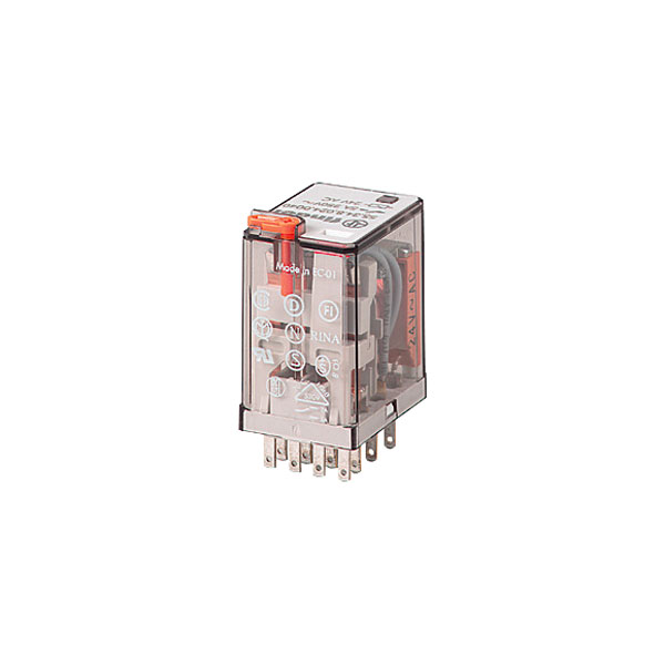  55.33.8.230.0010 Plug-in Relay 230VAC 10A 3CO 3PDT