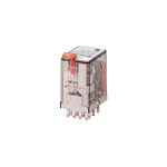 Finder 55.34.9.012.0040 Plug-in Relay 12VDC 7A 4CO 4PDT