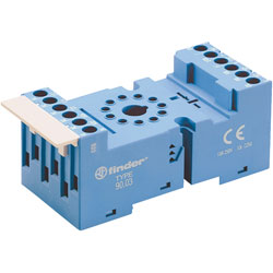 Finder 90.03 Relay Socket 250V 10A for 60.12 / 86.00 and ...