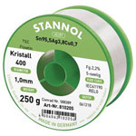 Stannol 810205 Flowtin TSC Solder Wire Sn95Ag4Cu1 1.0mm 250g