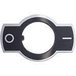 APEM U1050 Label plate for 12mm Toggle Switch