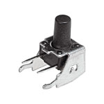 APEM PHAP3305 Short-travel Pushbutton Through Hole Mounting, Horizontal