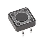APEM PHAP3320 Short-travel Push Button, Through Hole Mounting