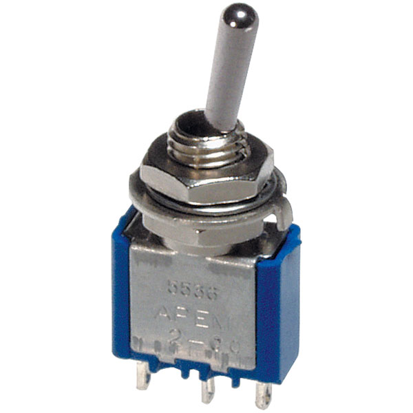  5546A Toggle Switch DPST On-On 250V 3A