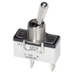 APEM 6-639H/2 Toggle Switch SPDT On-Off-On 250V 6A