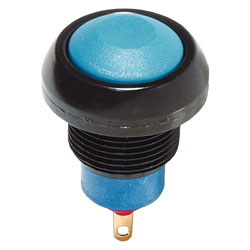 APEM IPR3SAD1 Round Pushbutton Blue IP67 250VAC