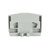 WAGO 264-361 Terminal End Plate 4mm/0.157in Thick Cover Plate + Mounting Flange