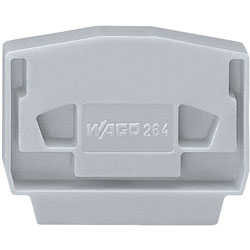 WAGO 264-368 T Block End Plate 4mm/0.157in Thick Cover + Intermediate Plate