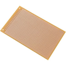 RVFM SU527466 Eurocard Solder Strip Grid HP 160 x 100 1.6mm Pitch 2 ...