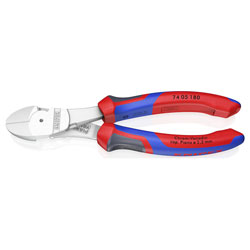 Knipex 74 05 180 High Leverage Diagonal Cutters 180mm | Rapid