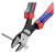 Knipex 74 22 200 Angled High Leverage Diagonal Cutters 200mm