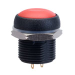 APEM IRR3S462 16mm Red 48VDC Round Pushbutton Switch