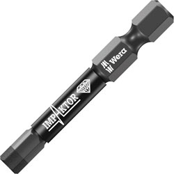 Wera 05057645001 Impaktor Diamond Hard Bit For Hex Screws 5.0 x 50mm