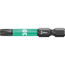 Wera 05057666001 Impaktor Diamond Hard Bit For Torx Screws TX30 x 50mm