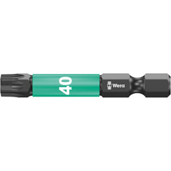 Wera 05057667001 Impaktor Diamond Hard Bit For Torx Screws TX40 x 50mm