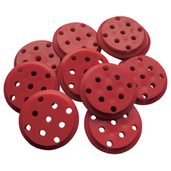 Modelcraft 328049 Step Discs 30/25x4mm with 3.9mm Bore Pack 10