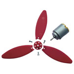 Reely 239982 3-Blade Propeller and Motor Set