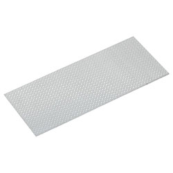 RVFM Aluminium Checker Plate Sheet 300x170x1mm