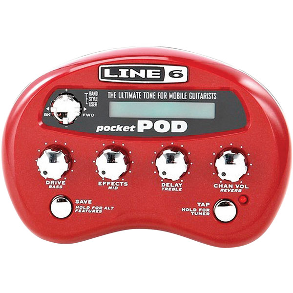 RVFM Line 6 Pocket Pod Guitar Effectors | Rapid Online